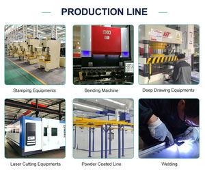 कस्टम एल्यूमीनियम स्टील धातु उत्पाद मुद्रांकन लेजर कटिंग झुकने शीट धातु निर्माण सेवा - Product Image 5