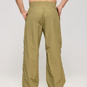 Calças Jogger Masculinas Personalizadas em Nylon, Estilo Baggy, Oversize, para Academia e Esportes, Calças de Moletom Masculinas de Perna Larga - Product Image 5