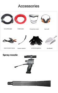 Sistema <span class=keywords><strong>de</strong></span> <span class=keywords><strong>Limpieza</strong></span> Criogénica <span class=keywords><strong>con</strong></span> Alimentación Doble <span class=keywords><strong>de</strong></span> <span class=keywords><strong>Hielo</strong></span>, Máquina <span class=keywords><strong>de</strong></span> <span class=keywords><strong>Limpieza</strong></span> Criogénica <span class=keywords><strong>de</strong></span> Alta Potencia para Trabajos Pesados - Product Image 2