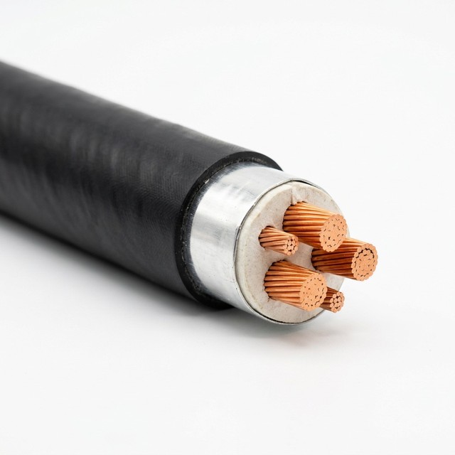IEC Standard BTLY 3+2 Core Flexible Mineral Insulated Fireproof 0.6/1kV Copper Sheath Electric Cable Emergency Power