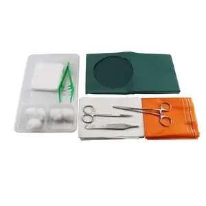 Стандартные хирургические упаковки асептические стерильные больничные одноразовые для удаления шва медицинский перевязочный комплект