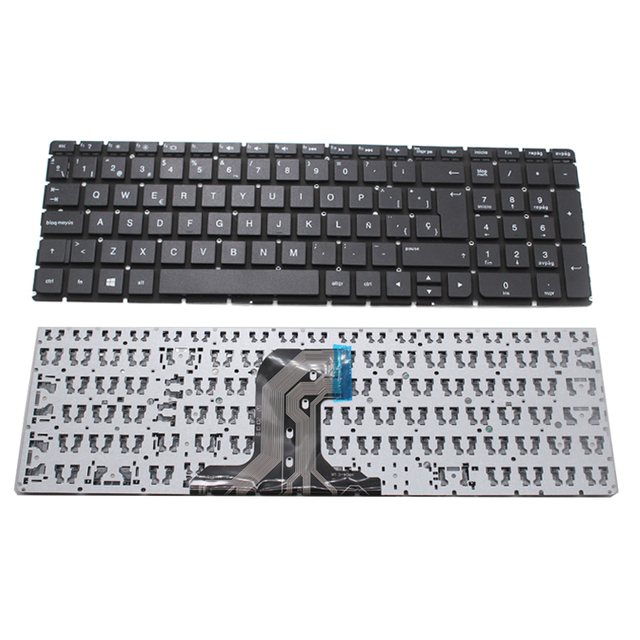 Laptop Keyboard for HP Pavilion 15-AC 15-AF 15-AY 15-BA 250 G4 255 G4 256 G4 SP Spanish Black