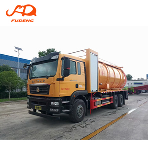 Autocisterna Sitrak C7H 6x4 per Pulizia Fognature e Aspirazione Fanghi, 23 Tonnellate, Alta Pressione, per Sanificazione Urbana - Product Image 2