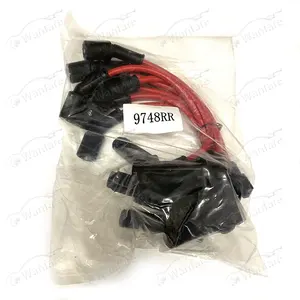 WHOLESALE SPARK PLUG IGNITION WIRE SET 9748RR FOR CHEVROLET CADILlAC