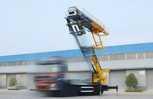 Commercial Aerial Roof <b>Tile</b> <b>Making</b> Truck Mobile Roll Forming <b>Tile</b> <b>Machine</b> Truck support OEM customize chassis - Product Image 3