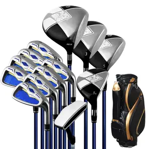 Nieuwe Ontwerp Multi Kleur Volwassen Wedge En Driver Clubs Sets Volledige Golf Club Set