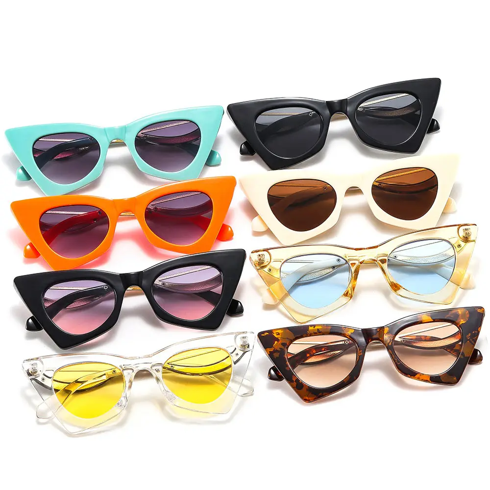 Fashion Large Frame Sun Glasses Color Exquisite Big Ladies 2022 Women Sunglasses