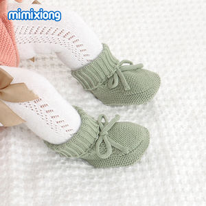 جوارب أطفال حديثي الولادة من القطن المحبوك بالجملة من ميميكسيونغ، معتمدة من أوكو تكس، أحذية للأطفال الصغار - Product Image 2