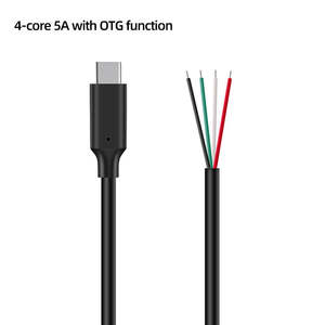 <span class=keywords><strong>สาย</strong></span> USB Type C ตัวผู้เป็น<span class=keywords><strong>2</strong></span> 4 5 6คอร์<span class=keywords><strong>สาย</strong></span>เปลือยสำหรับคอมพิวเตอร์แล็ปท็อป - Product Image 6