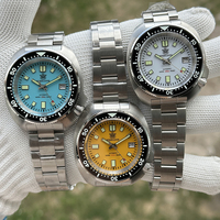 Prix usine SD1974 Steeldive marque 43.8mm verre saphir 20ATM étanche NH35 montre de plongée automatique avec lunette en céramique