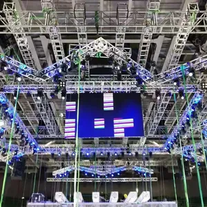 트러스 구조 무대 야외 트러스 콘서트 무대 이벤트를위한 알루미늄 헤비 듀티 트러스