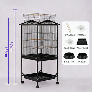 Removable Bird Cage Large Bird Cages Customizable Parrot Cage Bird Breeding Cage New Style Aviary - Product Image 1