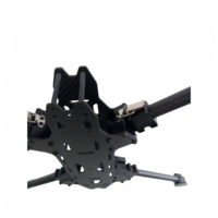 Kit d'accessoires pour cadre de drone FPV en aluminium aéronautique et fibre de carbone pliables de 13/15 pouces