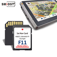 SMIOST Custom Android GPS Navigator 2 Sync para 2023 Ford Edge Ranger F11 Chang CID SD Sat Nav Card Memorial Use on Focus Model