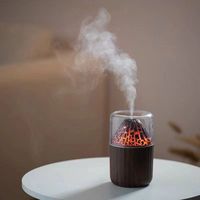 Diffuseur d'huiles essentielles YINHI Volcano, humidificateur à brume froide, humidistat pour voiture, maison, extérieur, hôtel