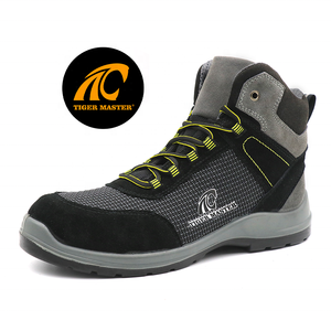 Chaussures de sécurité PUTEK Textile High Cut Tiger Master antidérapantes, avec embout en fibre de verre, anti-perforation, sans métal, style sport, pour hommes - Product Image 1