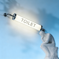 Boîte à lumière LED cylindrique personnalisée en acrylique et aluminium - Tube décoratif suspendu haute luminosité, écologique, pour usage extérieur en magasin