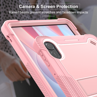 Silicone PC Hybrid Armor Funda Para Tablette pour Honor Pad X9 Tablette Couverture Arrière Avec Béquille