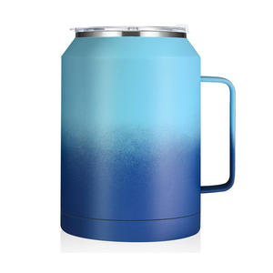 Bouteille d'eau en acier inoxydable isolée sous vide de 50oz de grande capacité de nouveau style avec poignée - Product Image 4