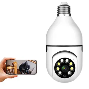 3MP IP Camera Wireless Wifi 360 Degree Color Night Vision Light Bulb Camera CCTV Home Security Camera