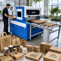 Imprimante ST-700 Eco Ink à passage unique, sans odeur, pour sacs en papier kraft de qualité alimentaire, machine d'impression de boîtes biodégradables
