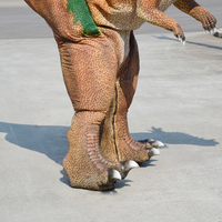 Costume de Pachycephalosaurus sur mesure avec design de jambes cachées, tailles personnalisées, pour parcs à thème, centres commerciaux, carnavals, spectacles en direct