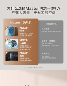 Lavadora-Secadora Inteligente Ultrafina Viomi, Lavadora Integrada de Gran Capacidad de 10 kg, Electrodoméstico para el Hogar - Product Image 6