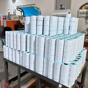 Étiquette autocollante personnalisée imperméable à l'eau, finition mate, impression de codes-barres, 4x6, pour l'emballage alimentaire - Product Image 2