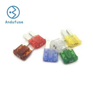 Auto Car Micro II 2 Micro2 Blade Fuse 5A 7.5A 10A 15A 20A 25A 30A Assortment ATO ATC 35 Pieces for SUV Truck