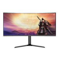 Moniteur incurvé, prix de gros, 34 pouces, 165 Hz, écran d'ordinateur, moniteur PC, 1440p, 2k, 4K, moniteurs de jeu