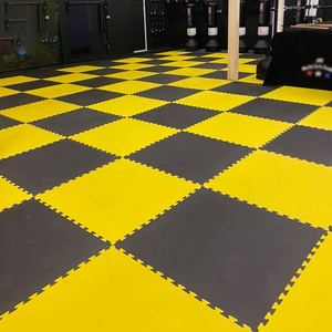 100x100cm lớn lồng vào nhau bọt Thảm Interlock Mat phòng tập thể dục bọt gạch lát sàn - Product Image 2