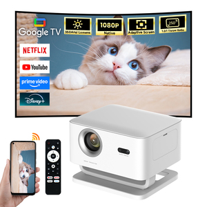 Projecteur portable intelligent Android GTV Hotack X4AD pour le camping en plein air, HD 3500 lumens, home cinéma vidéo 4k - Product Image 1