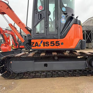 Mini-excavatrice d'occasion Hitachi Zx55 5 tonnes Zaxis55 Moteur Yanmar Modèle 2022 Composants principaux inclus - Product Image 3