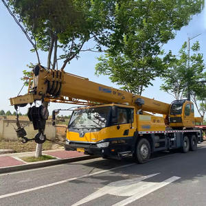 יד שנייה 5 קטע טלסקופי בום qz25k מנוף משאית 25 טון מקורי נייד הידראולי למכירה - Product Image 1