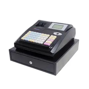Vente chaude imprimante intégrée tiroir-caisse caisse enregistreuse électronique pos avec multi-TVA pos Caja registradora logiciel gratuit