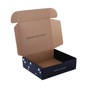 Scatole in Cartone Ondulato Usa e Getta con Laminazione Opaca e Stampa UV, Eco-Friendly, Logo <span class=keywords><strong>Personalizzato</strong></span> - Confezioni Regalo di Alta Gamma - Product Image 1