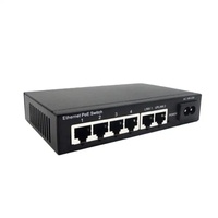Conmutador POE NF1006 OEM, Convertidores de Medios, Conmutador Gigabit RJ45 de 4 Puertos 4 FE + 2 FE PoE, Conmutador de Red de 48v 10/100mps