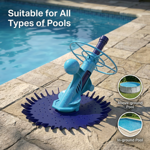 Nettoyeur robotique de <span class=keywords><strong>piscine</strong></span> automatique à haute performance, silencieux, facile à utiliser, durable, avec des tuyaux de haute qualité, vente chaude - Product Image 6