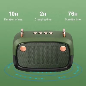 Enceinte sans fil multifonctionnelle BS32D pour home cinéma, fêtes et extérieur, avec subwoofer créatif, radio <span class=keywords><strong>FM</strong></span>, étanche et fonction appel mains libres - Product Image 2