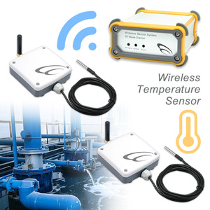 Transmisor de Temperatura Inalámbrico RF con Sensor, Monitoreo de Temperatura en Tiempo Real para Tuberías de Descarga de Aguas Residuales - Product Image 1