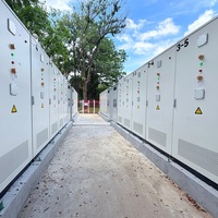 Sistem Penyimpanan Energi Surya Lithium Ion All-in-One 261kWh untuk Luar Ruangan, Microgrid BESS PCS+ Pendingin Cairan, Off Grid