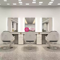 Yicheng Beauté En Gros Salon De Coiffure Miroir Table Populaire Perming Et La Teinture Miroir Table avec Haute Qualité