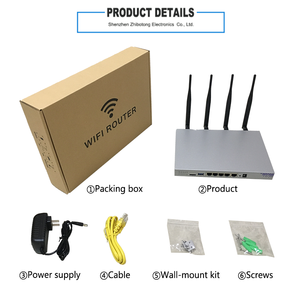 ZBT WG3526 Gigabit double bande Openwrt routeur de carte Sim routeurs réseau avec emplacement pour carte Sim LTE 4g routeur Wifi - Product Image 4