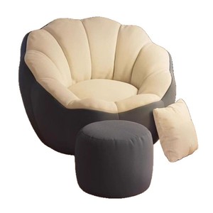 โซฟาปรับเอนแบบ Bean Bag ผ้าหุ้มเบาะขนาดเล็ก เหมาะสำหรับห้องนอน พร้อมดีไซน์ทันสมัยตามเทรนด์อินเทอร์เน็ต - Product Image 5