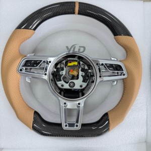 พวงมาลัย YLD สำหรับรถ Porsche Panamera Cayenne Macan 718 Cayman Taycan 918 <span class=keywords><strong>911</strong></span> Boxster <span class=keywords><strong>Carrera</strong></span> 981 718 958 957 997 - Product Image 2