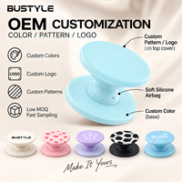 Penyangga Ponsel Magnetik Silikon Lembut yang Ditingkatkan, Cetak Logo Kustom dan Pencocokan Warna, Aksesoris Grosir Pabrik OEM/ODM