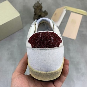 Chaussures de marche légères et tendance pour hommes, en cuir véritable de designer, blanches, en duvet d'oie, antidérapantes, confortables, à lacets - Product Image 4