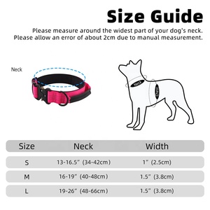 COCOBUDDY Luxury Design Reflective <strong>Tactical</strong> <strong>Collar</strong> High Flexibility Neoprene Padding with Microfiber Leather Handle <strong>Dog</strong> <strong>Collar</strong> - Product Image 6