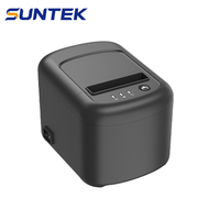 Imprimante thermique 4G 80 mm USB WiFi SUNTEK SCP-81, machine d'impression de bureau pour supermarché et cuisine