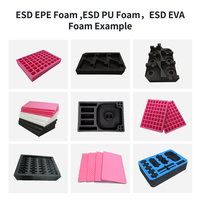 Feuille de mousse EPE découpée sur mesure de haute qualité LEENOL pour emballage, insert EPE, éponge en mousse EPE